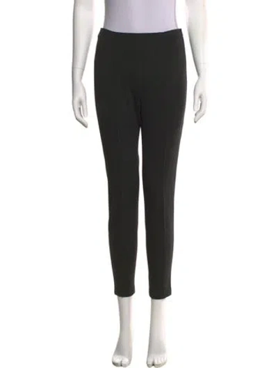 Pre-owned Escada Skinny Leg Pants In Black