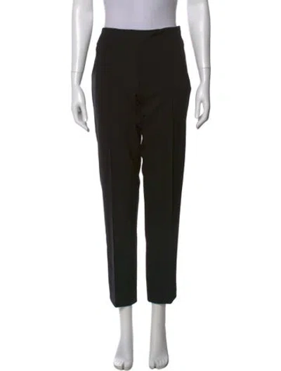 Pre-owned Escada Skinny Leg Pants In Black