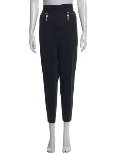 Pre-owned Escada Skinny Leg Pants In Black