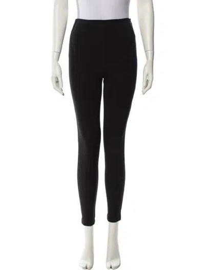 Pre-owned Escada Skinny Leg Pants In Black