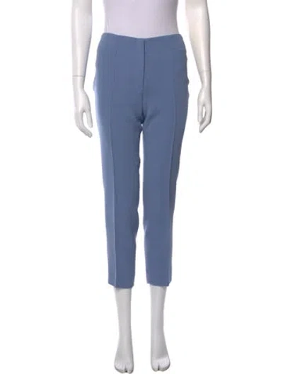 Pre-owned Escada Skinny Leg Pants In Blue