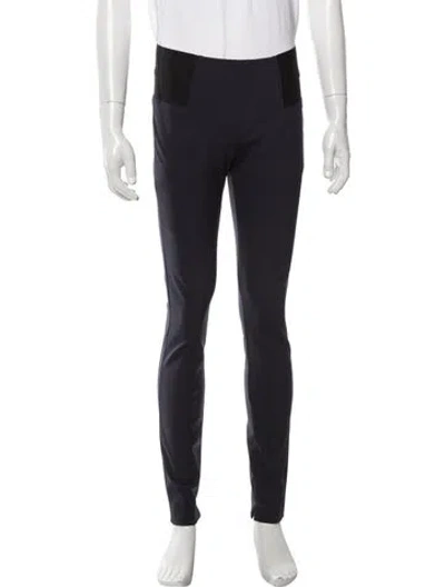 Pre-owned Escada Skinny Leg Pants In Blue