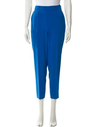 Pre-owned Escada Skinny Leg Pants In Blue