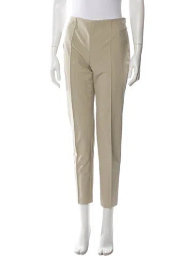 Pre-owned Escada Skinny Leg Pants In Gray