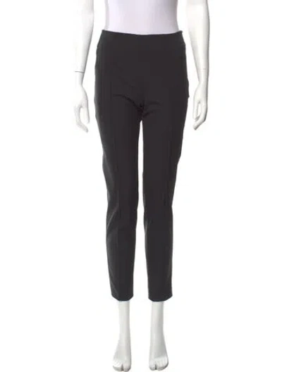 Pre-owned Escada Skinny Leg Pants In Gray