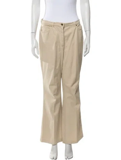 Pre-owned Escada Skinny Leg Pants In Neutrals