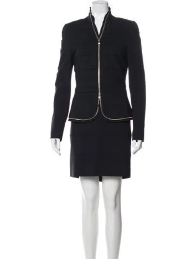 Pre-owned Escada Skirt Set In Blue