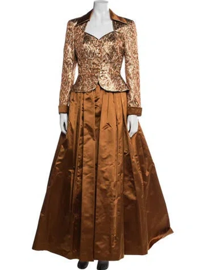 Pre-owned Escada Skirt Set In Multi