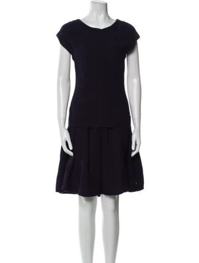 Pre-owned Escada Skirt Set In Purple