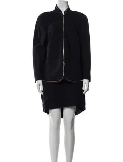 Pre-owned Escada Skirt Suit In Blue