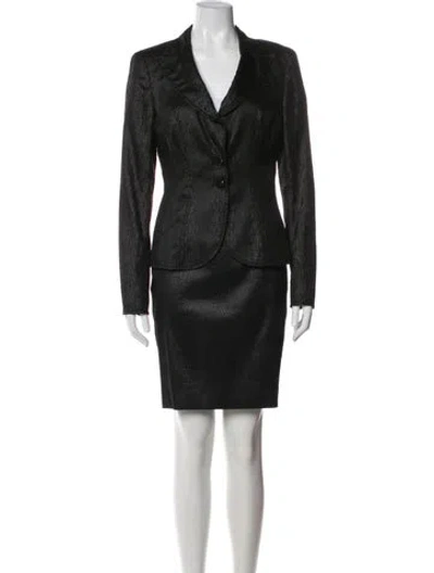 Pre-owned Escada Skirt Suit In Multi