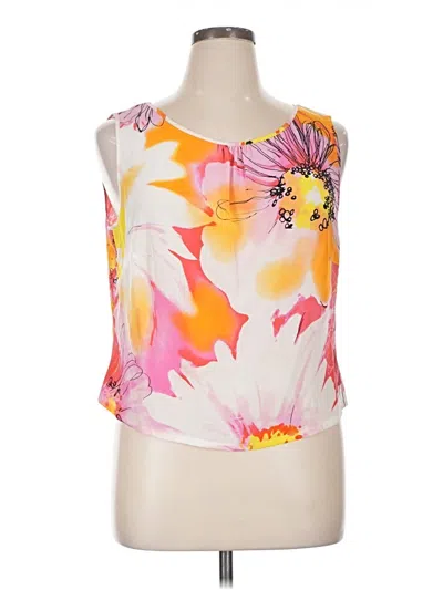 Pre-owned Escada Sleeveless Blouse In Pink