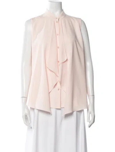 Pre-owned Escada Sleeveless Blouse In Pink