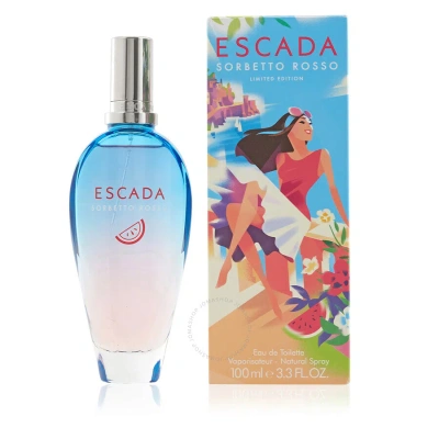 Escada Sorbetto Rosso By  For Women - 3.3 oz Edt Spray (limited Edition) In N/a