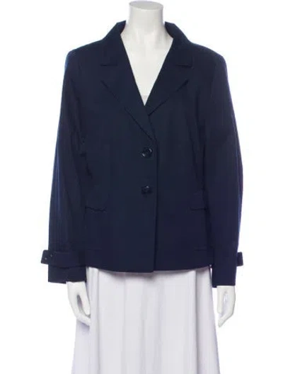 Pre-owned Escada Sport Blazer In Blue
