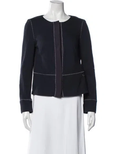 Pre-owned Escada Sport Blazer In Blue