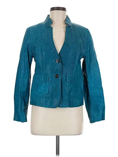 Pre-owned Escada Sport Blazer Jacket In Teal
