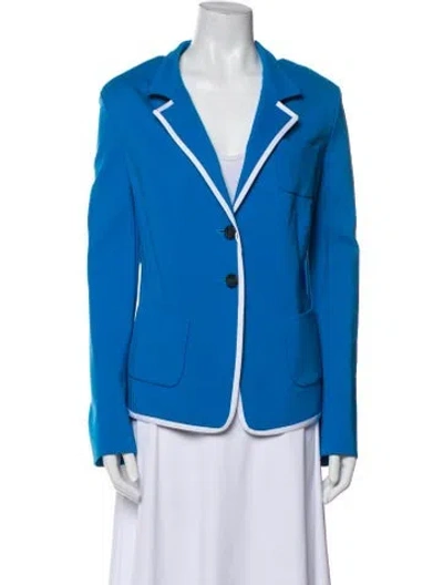 Pre-owned Escada Sport Blazer W/ Tags In Blue