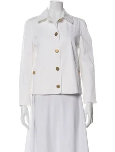 Pre-owned Escada Sport Blazer W/ Tags In White