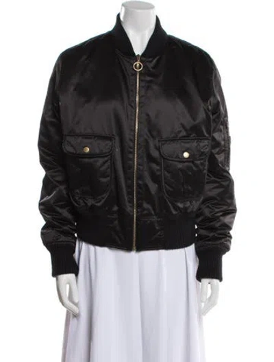Pre-owned Escada Sport Bomber Jacket In Black