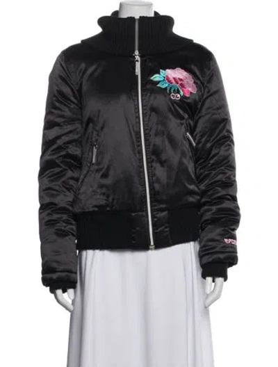 Pre-owned Escada Sport Bomber Jacket In Black