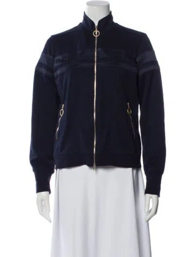 Pre-owned Escada Sport Bomber Jacket In Blue