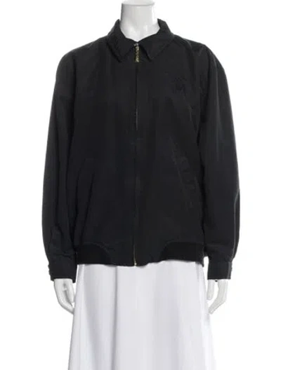 Pre-owned Escada Sport Bomber Jacket In Blue