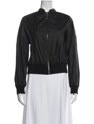 Pre-owned Escada Sport Bomber Jacket In Gray