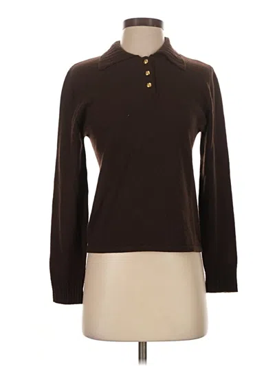 Pre-owned Escada Sport Cashmere Pullover Sweater In Brown