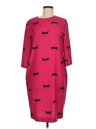 Pre-owned Escada Sport Casual Dress In Burgundy