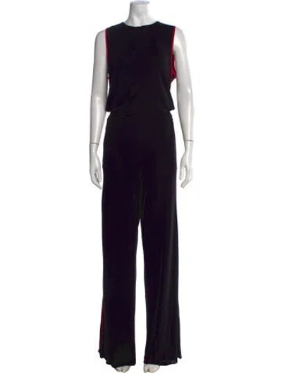 Pre-owned Escada Sport Crew Neck Jumpsuit In Blue