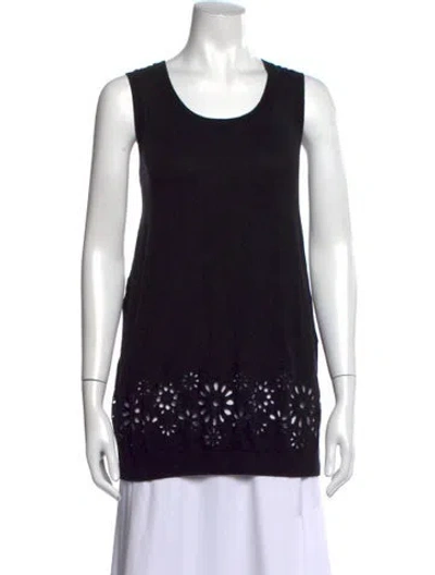 Pre-owned Escada Sport Crew Neck Sweater In Black