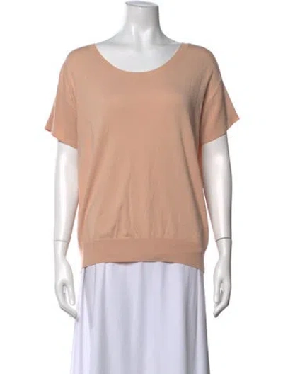 Pre-owned Escada Sport Crew Neck Sweater In Pink