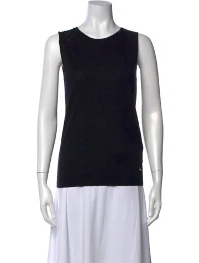 Pre-owned Escada Sport Crew Neck Sweater W/ Tags In Black