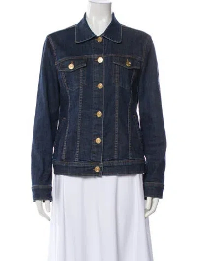Pre-owned Escada Sport Denim Jacket In Blue