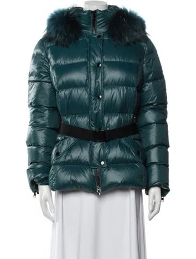 Pre-owned Escada Sport Down Jacket In Green