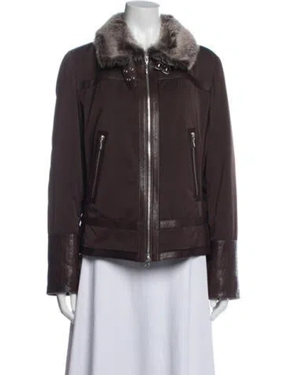 Pre-owned Escada Sport Jacket In Brown