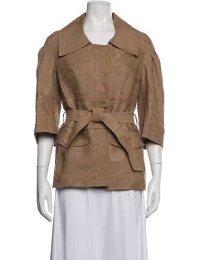Pre-owned Escada Sport Jacket In Neutrals