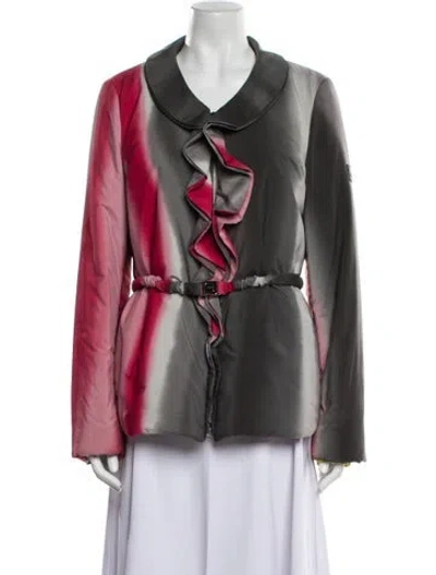 Pre-owned Escada Sport Jacket In Red