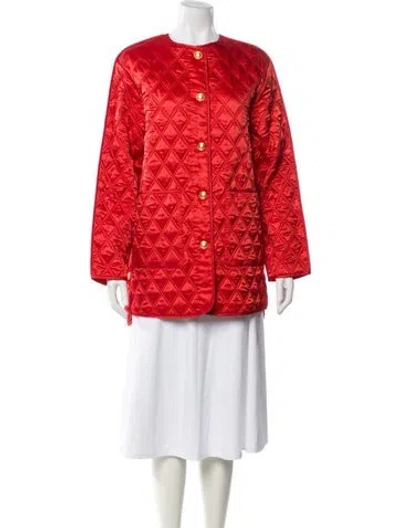 Pre-owned Escada Sport Jacket In Red