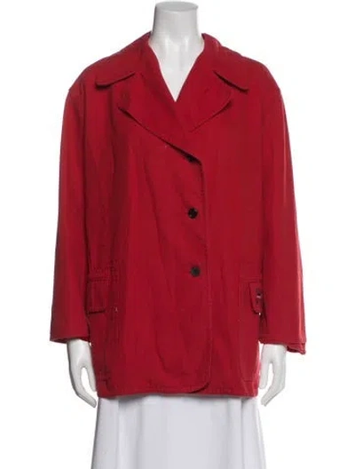 Pre-owned Escada Sport Jacket In Red