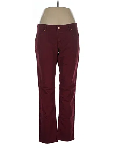 Pre-owned Escada Sport Jeans In Burgundy
