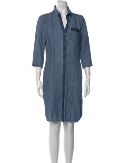 Pre-owned Escada Sport Knee-length Dress In Blue