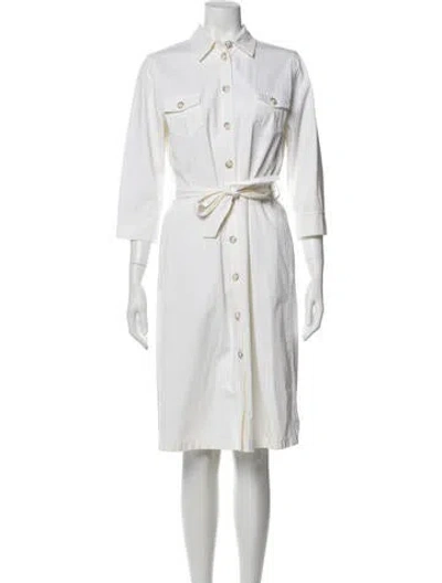 Pre-owned Escada Sport Knee-length Dress In Neutral