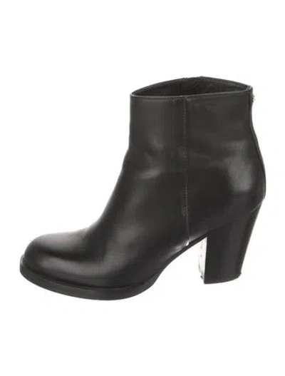 Pre-owned Escada Sport Leather Boots In Black