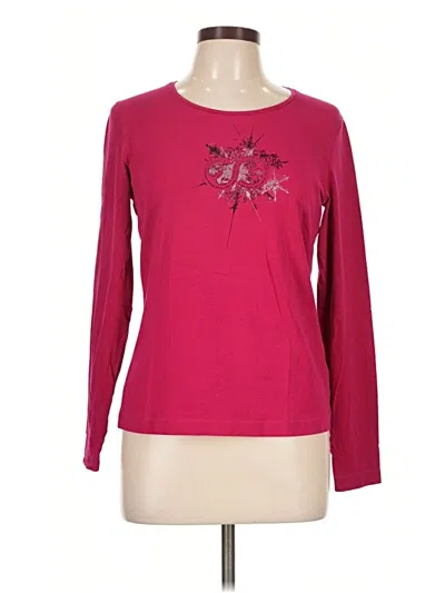 Pre-owned Escada Sport Long Sleeve T-shirt In Pink