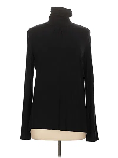 Pre-owned Escada Sport Long Sleeve Turtleneck In Black