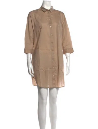 Pre-owned Escada Sport Mini Dress In Neutrals