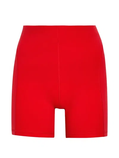 Escada Sport Panelled Shorts In Red