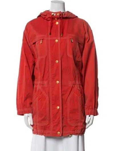 Pre-owned Escada Sport Parka In Orange